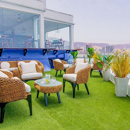 Hotel Gavina Costa Mar 伊基克 外观 照片 Rooftop bar